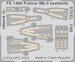 Detailset Fairey Fulmar MKII Seatbelts (Trumpeter) FE1468