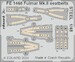 Detailset Fairey Fulmar MKII Seatbelts (Trumpeter) FE1468