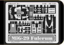 Detailset Mikoyan MiG29 Fulcrum (Academy/Hobbycraft) FE147