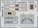 Detailset Lockheed U2S Seatbelts (Hobby Boss) FE1470