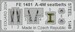 Detailset A4M Skyhawk Seatbelts (Magic Factory) FE1481