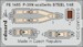 Detailset  P39N Airacobra Seatbelts (Arma Hobby) FE1485