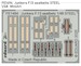 Detailset Junkers F13  Seatbelts (MiniArt) FE1494