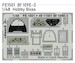 Detailset Messerschmitt BF109E-3 (Hobby Boss) FE1501
