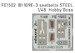Detailset Messerschmitt BF109E-3 Seatbelts Hobby Boss) FE1502