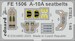 Detailset A10A Thunderbolt II Seatbelts (Great Wall Hobby) FE1506