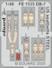 Detailset Douglas DB7 Boston III US Seatbelts (Hong Kong Models) FE1535