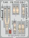Detailset Douglas DB7 Boston III US Seatbelts (Hong Kong Models) FE1535