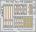 Detailset Dornier Do217K Seatbelts (ICM) FE1543