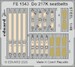 Detailset Dornier Do217K Seatbelts (ICM) FE1543