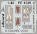 Detailset Messerschmitt BF109E-4/7 Seatbelts (Tamiya) FE1549