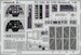 Detailset Messerschmitt Bf110D  Interior (Eduard - Weekend) FE1554