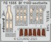 Detailset Messerschmitt Bf110D  Seatbelts (Eduard - Weekend) FE1555