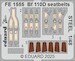 Detailset Messerschmitt Bf110D Seatbelts (Eduard - Weekend) FE1555