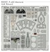 Detailset Curtiss P40E Warhawk (Eduard - Weekend) FE1557