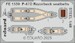 Detailset P47D Thunderbolt Razorback Seatbelts (MiniArt) FE1559