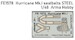 Detailset Hawker Hurricane MKI Seatbelts (Arma Hobby) FE1578