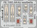 Detailset AH6J Seatbelts (ICM) FE1593