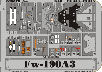 Detailset Focke Wulf FW190A-3 (Tamiya)  FE214