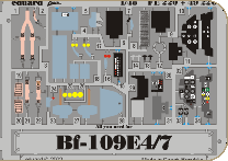 Detailset Messerschmitt BF109E-4/7 (Tamiya)  FE220