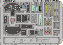 Detailset MiG15 Fagot (Trumpeter)  FE232