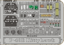 Detailset P40E Warhawk (Amtech/AMT)  FE241