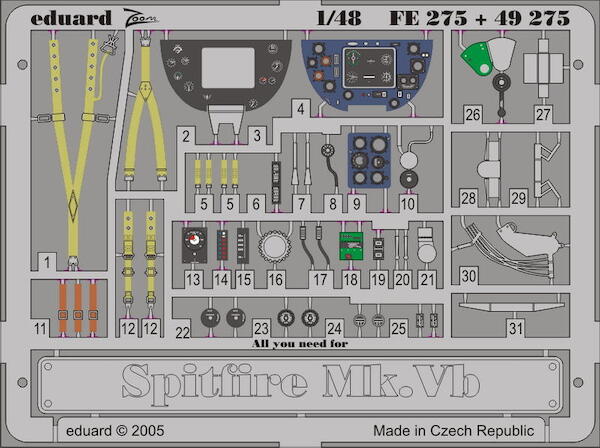 Spitfire MKVb (Hasegawa)  FE275