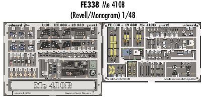 Detailset Messerschmitt Me410B (Monogram/Revell)  FE338