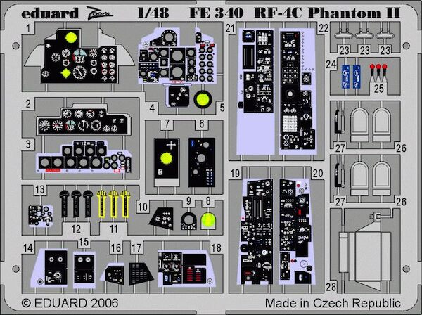 Detailset RF4C Phantom II (Hasegawa)  FE340