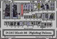 Detailset F16C Block 25 Fighting Falcon (Tamiya)  FE419