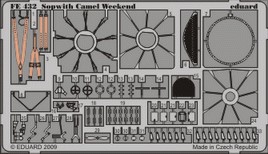 Detailset Sopwith Camel Interior Self adhesive (Eduard)  FE432