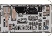 Detailset Spitfire MK1 Interior Self Adhesive (Airfix)  FE539