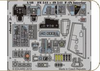 Detailset F4N Phantom Interior Self Adhesive (Hasegawa) FE541