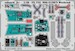 Detailset  MiG21MFN Fishbed Interior Self Adhesive (Eduard Weekend) FE723