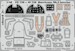 Detailset Hurricane MKI Interior Self Adhesive (Airfix) REISSUE FE726