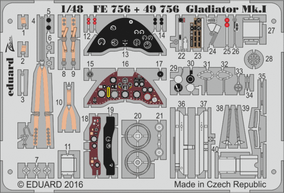 Detailset Gladiator MKI Interior (Merit) fe756