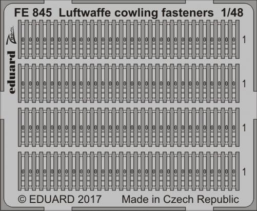 Detailset Luftwaffe Cowling fasteners FE845