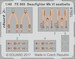 Detailset Beaufighter MKVI Seatbelts -steel- (Tamiya) FE869