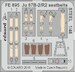 Detailset Junkers Ju87B-2/R-2 Stuka seatbelts (Airfix) FE895