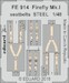 Detailset Fairey Firefly MK1 Seatbelts - steel- (Trumpeter) FE914
