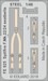 Detailset Spitfire MK22/24  Seatbelts - Steel-  (Airfix) FE925