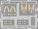 Detailset Bristol Beaufighter TF X Seatbelts (Revell) FE927