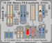 Detailset Gloster Meteor FR9  Seatbelts - steel-  (Airfix) FE938