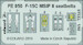 Detailset F15C Eagle MSIP II Seatbelts (Great Wall) FE950