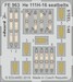 Detailset Heinkel He111H-16 Seatbelts (ICM) FE963