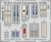 Detailset Hawker Hunter F6  Seatbelts - steel- (Airfix) FE970