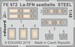 Detailset Lavochkin La5FN Seatbelts - steel- (Zvezda) FE972