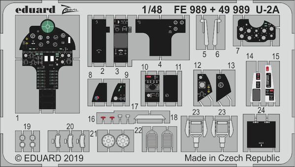 Detailset Lockheed U2A (AFV club) fe989