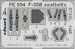 Detailset F35B Seatbelts  (Kitty Hawk) FE994