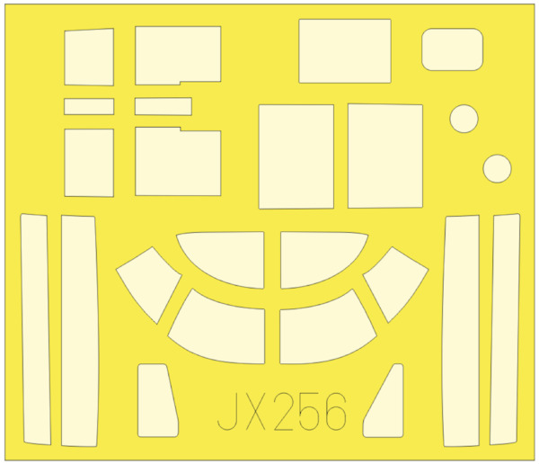 Mask Douglas A26B Invader (Hobby Boss) jx256